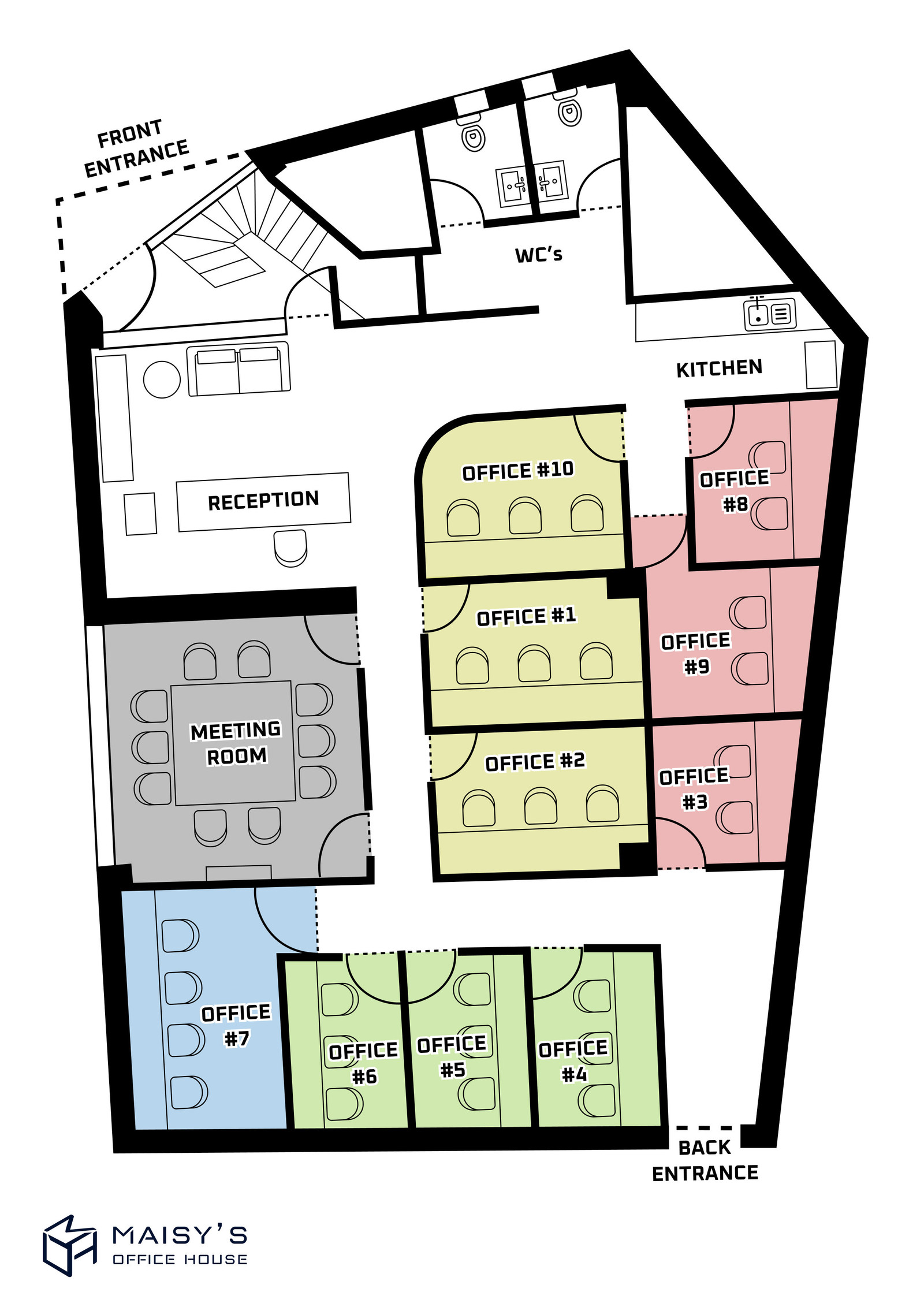 Maisys Office House Blueprint